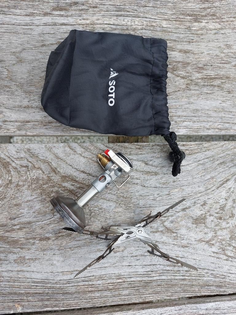 Gasbrander Soto Windmaster, Caravans en Kamperen, Kampeeraccessoires, Zo goed als nieuw, Ophalen of Verzenden