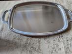 Inox dienblad, Ophalen, Zo goed als nieuw, Rechthoekig, Overige materialen