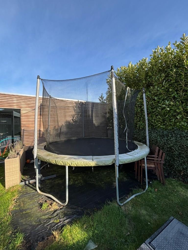 Trampoline Decathlon, Kinderen en Baby's, Speelgoed | Buiten | Trampolines, Ophalen, Gebruikt