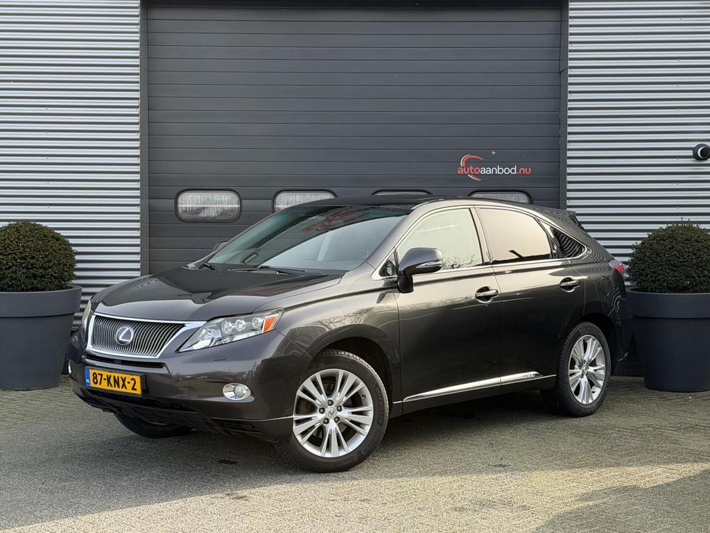 Lexus RX 450h 4WD Luxury | Panoramadak | Camera | Navigatie, Auto's, Lexus, Euro 5, Gebruikt, Parkeerassistent, Leder