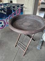 Bijzet tafeltje, Huis en Inrichting, Ophalen, Zo goed als nieuw, Rond