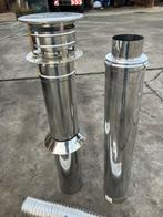 Buses inox double parois 150mm ext., Enlèvement, Comme neuf