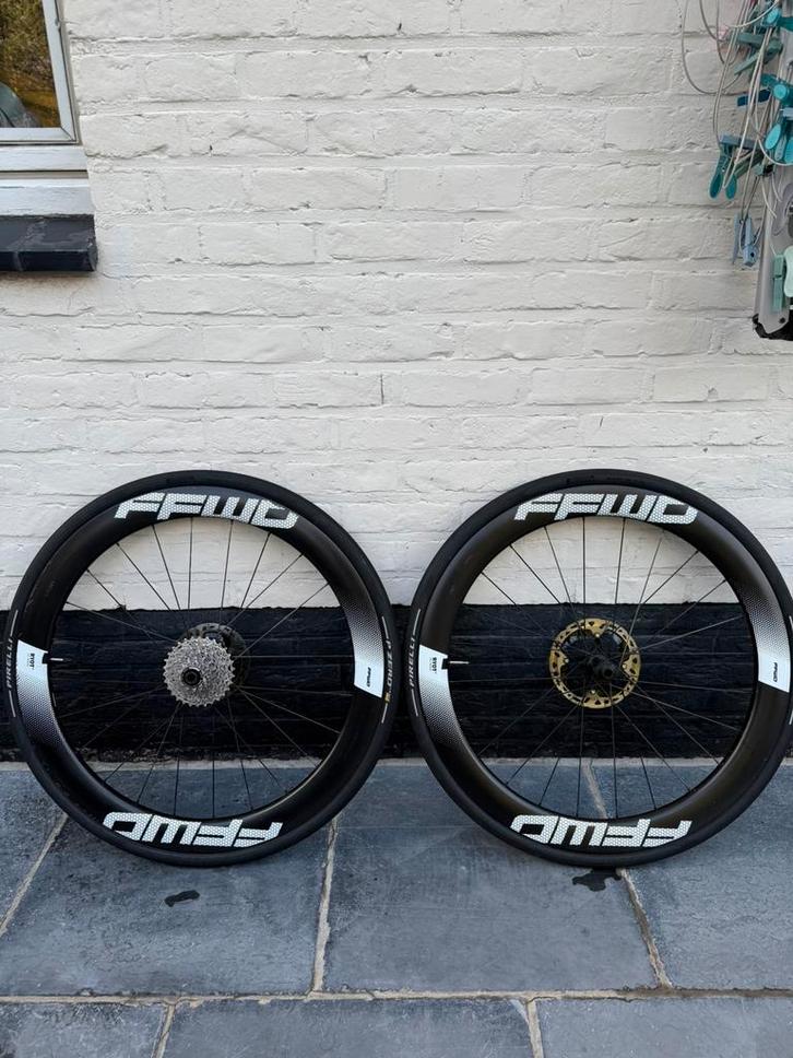 FFWD Ryot 55 wielen, Fietsen en Brommers, Fietsonderdelen, Gebruikt, Racefiets, Wiel, Ophalen
