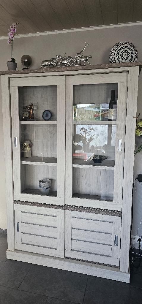 vitrinekast, buffetkast, tv kast, Huis en Inrichting, Kasten | Vitrinekasten, Gebruikt, Met deur(en), Met plank(en), Ophalen