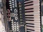 accordeon, Muziek en Instrumenten, Accordeons, 72-bas, Toetsaccordeon, Zo goed als nieuw, Met koffer