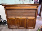 Antieke kast met onderstel, Huis en Inrichting, Ophalen, Gebruikt