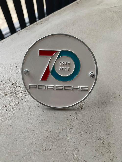 Porsche embleem 70 jaar Porsche, Auto diversen, Auto-accessoires, Nieuw, Ophalen of Verzenden