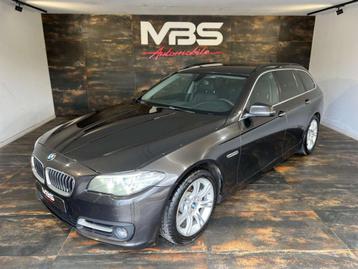BMW 5 Serie 520 Touring d * CAMÉRA * CLIM-BIZONE * CUIRE *  beschikbaar voor biedingen