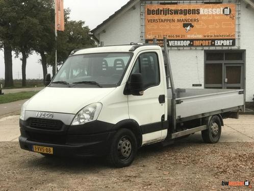 Iveco Daily 35S14G CNG Open Laadbak, Auto's, Bestelwagens en Lichte vracht, Bedrijf, ABS, Cruise Control, Trekhaak, Iveco, Overige brandstoffen