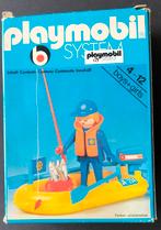 Playmobil System 3574 "Visser en zijn bootje" in doos, Ophalen of Verzenden, Gebruikt, Los Playmobil