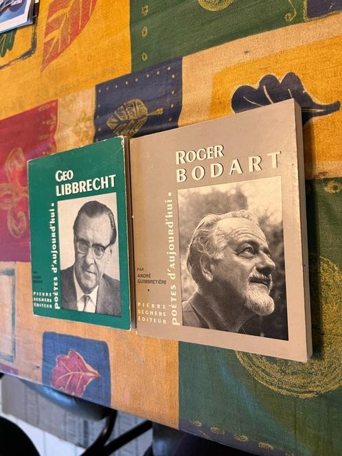 2 boekjes poètes d'aujourd'hui: Geo Libbrecht/ Roger Bodart, Boeken, Gedichten en Poëzie, Gelezen, Meerdere auteurs, Ophalen of Verzenden