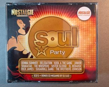 3cd box. Nostalgie.  Soul Party. beschikbaar voor biedingen