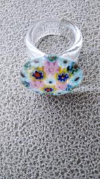 Ring in Murano glas, Handtassen en Accessoires, Ringen, Ophalen of Verzenden