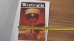 oude reclame Trappist Westmalle jaren 60 ?, Verzamelen, Ophalen of Verzenden
