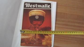 oude reclame Trappist Westmalle jaren 60 ? beschikbaar voor biedingen