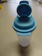 Tupperware shaker maatbeker drinkbeker 350 ml, Ophalen of Verzenden, Nieuw, Blauw