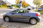 Peugeot 207cc/1.6i/Cabrio/SPORT/HISTORY/GARANTIE, Auto's, Voorwielaandrijving, Zwart, 4 cilinders, Cabriolet