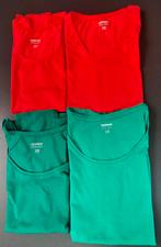 4 neutrale basis T-shirts/tops, Overige kleuren, Zeeman, Zo goed als nieuw, Korte mouw