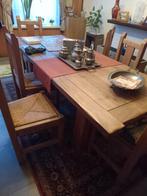 TOP AANBOD :Volledige eiken eetplaats in perfecte staat., Huis en Inrichting, Complete eetkamers, Ophalen