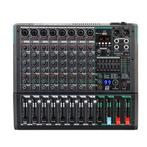 PA8 Professionele Audio Mixer Soundboard Console, Muziek en Instrumenten, Ophalen of Verzenden, Zo goed als nieuw, Studiomicrofoon