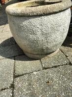 Grote kunststof steen stone look plantenbak bloempot, Comme neuf, Synthétique, Enlèvement ou Envoi