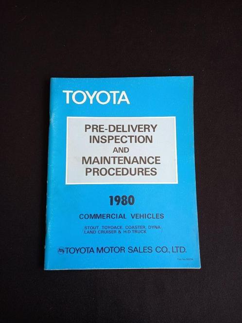 Manuel d'atelier Toyota CV 1980, Autos : Divers, Modes d'emploi & Notices d'utilisation, Enlèvement ou Envoi