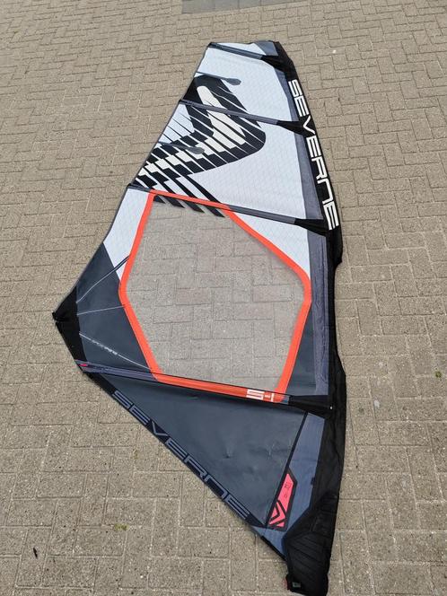 Severne S-1 windsurfzeilen, Watersport en Boten, Windsurfen, Gebruikt, Zeil, Met draagtas, Ophalen