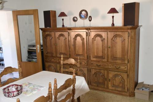 eetkamer, Huis en Inrichting, Complete eetkamers, Gebruikt, 6 tot 8 stoelen, Ophalen