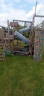 Aire de jeux en chêne massif, Ophalen, Zo goed als nieuw