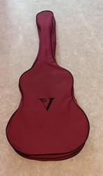 Valencia akoestische gitaar met tas., Ophalen, Zo goed als nieuw, Klassieke of Spaanse gitaar, Met koffer