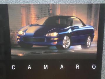 Brochure de la Chevrolet Camaro 2001 - FRANCAIS