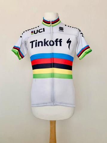 Tinkoff 2016 World Champion 2015 Peter Sagan cycling shirt beschikbaar voor biedingen