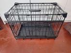 Hondenbench zwart S 56 x 34 x 40., Dieren en Toebehoren, Ophalen, Zo goed als nieuw