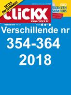 Magazines Clickx 2018, Enlèvement ou Envoi, Comme neuf, Autres sujets/thèmes, Diverse auteurs