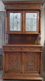 Te koop: Antieke eiken Mechelse kast (3 generaties oud)., Antiek en Kunst, Ophalen