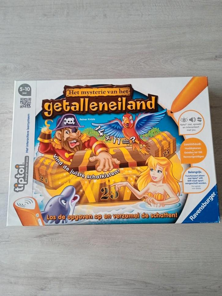Ravensburger : Het mysterie van het getalleneiland, Kinderen en Baby's, Speelgoed | Educatief en Creatief, Zo goed als nieuw, Rekenen