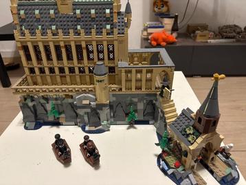 Lego harry potter great hall and boathouse and potions class beschikbaar voor biedingen