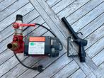 Diesel of mazout overslag pomp, 230Vac + tankpistool, Ophalen, Zo goed als nieuw