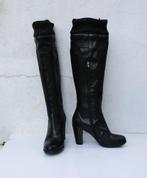Zeer mooie lange zwarte Jonak 38 laarzen, Kleding | Dames, Hoge laarzen, Zwart, Ophalen of Verzenden, Zo goed als nieuw