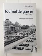 Journal de guerre - 1940-1945, Comme neuf, Enlèvement ou Envoi, Paul Struye, Deuxième Guerre mondiale