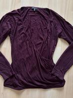 Blouse Massimo Dutti maat M, Maat 38/40 (M), Massimo dutti, Paars, Ophalen of Verzenden