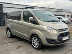 Ford Transit Custom 2.2D 2014, 165.750km, Dubbel Cab., 5 PL, Auto's, Euro 5, Achterwielaandrijving, Beige, 4 cilinders