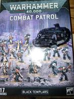 WARHAMMER 40K SPACE MARINES "COMBAT PATROL BLACK TEMPLARS" S, Enlèvement, Comme neuf, Warhammer 40000, Figurine(s)