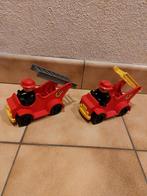Lego duplo: vintage brandweerwagens met chauffeur, Ophalen of Verzenden, Zo goed als nieuw, Duplo