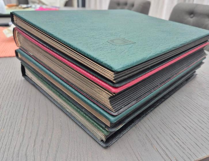 4 postzegelalbums 3x Frilu en 1gelijkaardig.zeer goede sta., Postzegels en Munten, Postzegels | Volle albums en Verzamelingen