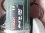 Bosch Slijpmachine PWS 18 - 230, Doe-het-zelf en Bouw, Ophalen, Gebruikt, 1000 watt of meer, Haakse handslijpmachine