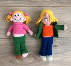 Jan, jans en de kinderen, Karlijn en Catootje  gehaakt,, Ophalen of Verzenden, Zo goed als nieuw