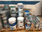 Te koop lot verf +-  550 liter, Bricolage & Construction, Comme neuf, Peinture, Enlèvement, Autres couleurs