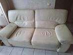 Gratis 3 zit, Huis en Inrichting, Zetels | Zetels, Ophalen, Gebruikt, Driepersoons, Leer