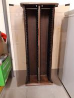 Cd rek in eik., Huis en Inrichting, Ophalen, Zo goed als nieuw, Glas, Cd's